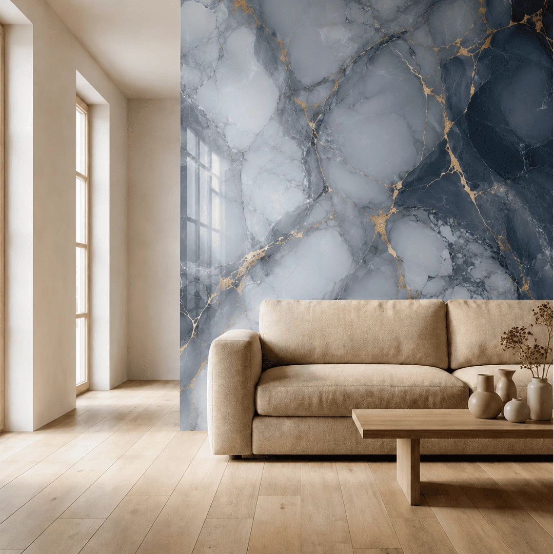 Panneau mural adhésif marbre – Transformez votre pièce en seulement 30 minutes – (270 cm x 110 cm)